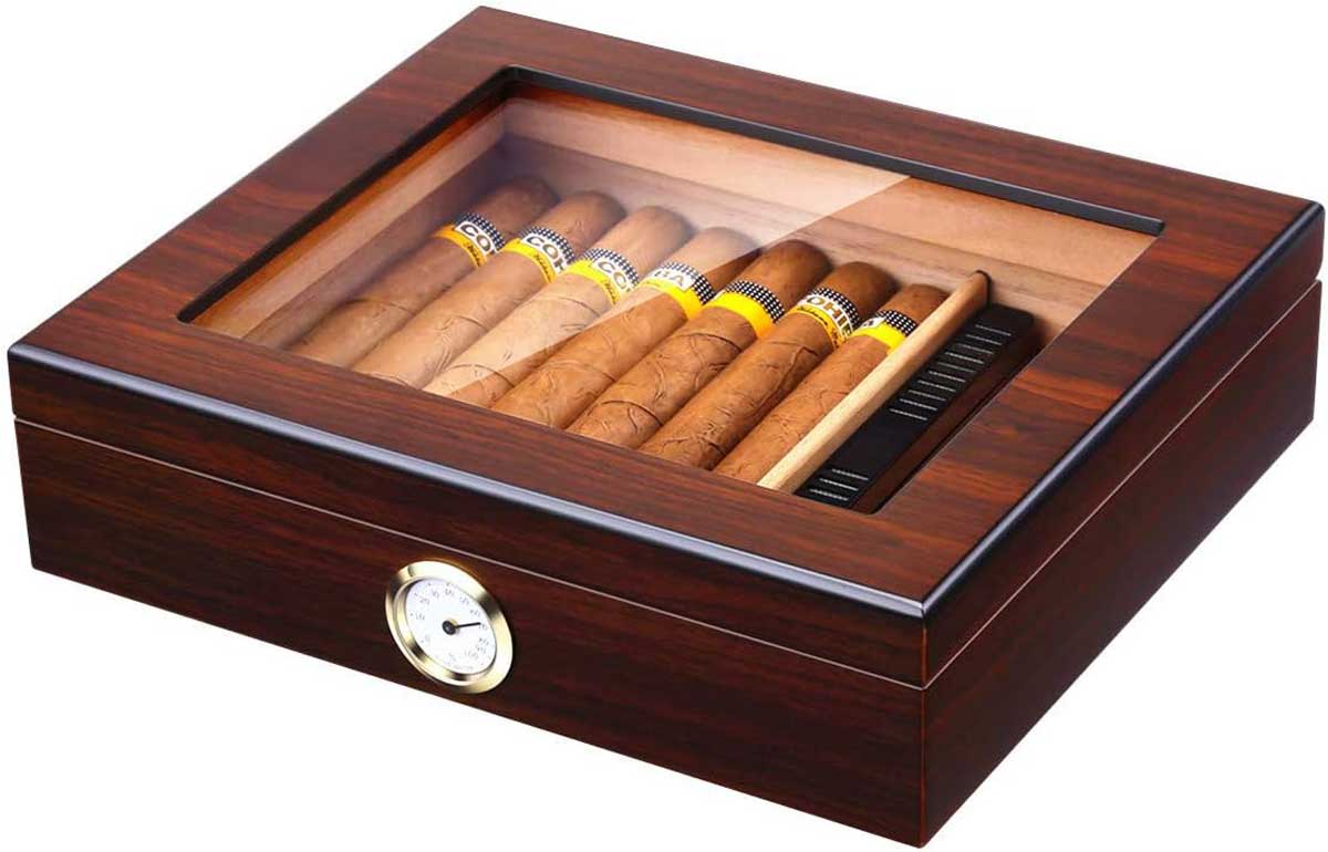 Bald Eagle handmade desktop humidor