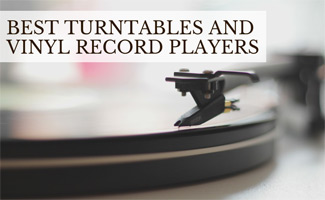 Turntable on table (caption: Best Turntables And Vinyl Record Players)