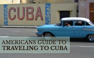 Car on streetn in Cuba