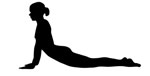 Cobra yoga pose icon