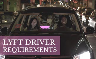 People riding in Lyft: Lyft Driver Requirements