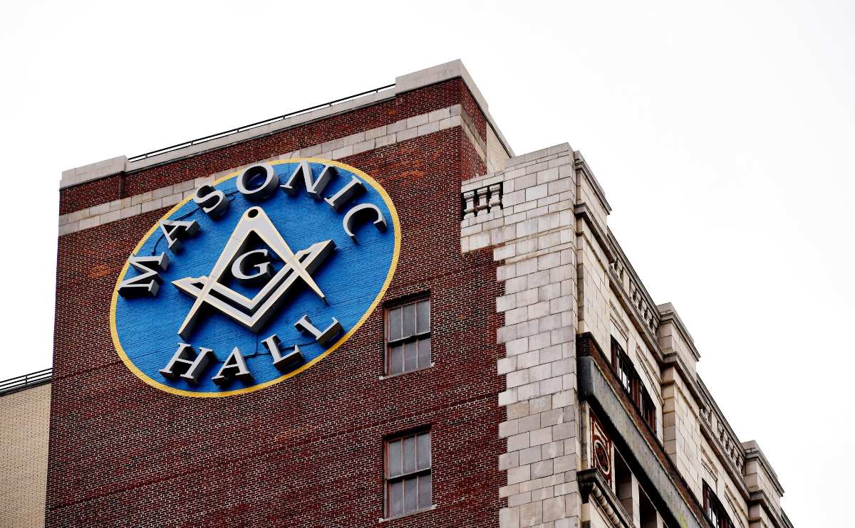 Masonic Hall Grand Lodge in New York City.