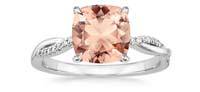 Morganite ring