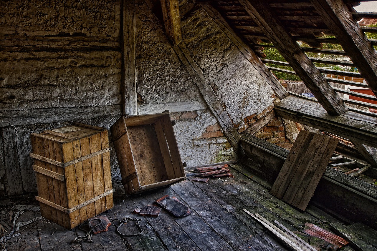 ruin, lumber, decay, expired, dilapidated, old, demolition, abandoned, masonry, haunting, to forget, roof truss, söller, box, wooden box, plank, wooden roof, weathered, wood, hdr, boards, abandoned, box, box, box, box, box, wood, wood