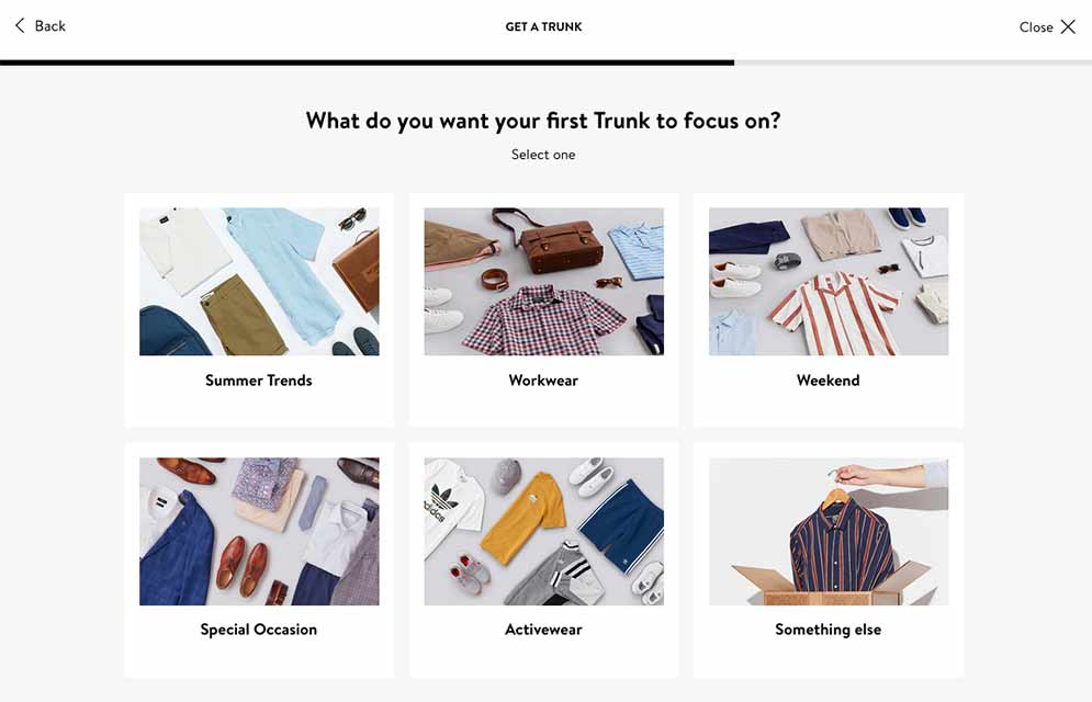 Trunk Club quiz